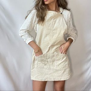 Corduroy Mini Dress